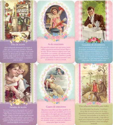 Imagen 3 de 4 de Tarot Ángel De La Guarda (libro + 78 Cartas)