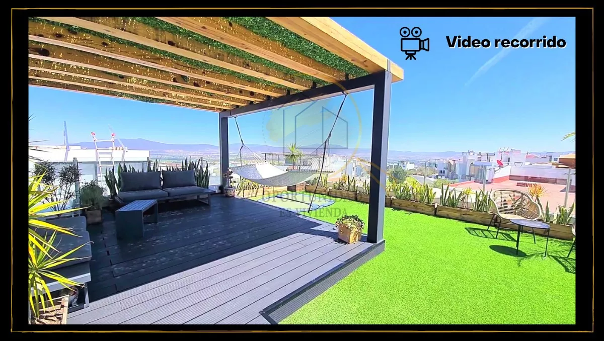 casa en venta en zibata queretaro con roof garden - 4 recama mercadolibre