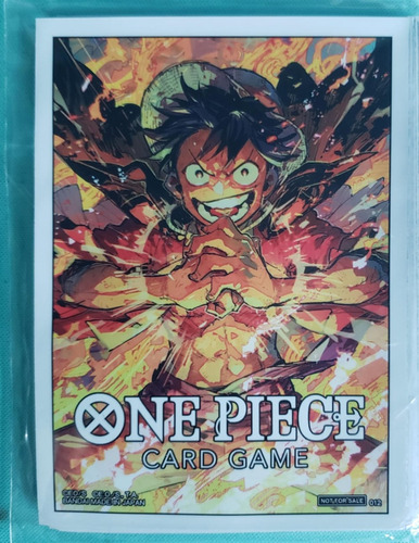 One Piece Tcg Luffy Championship Sleeves Oficial 10pcs