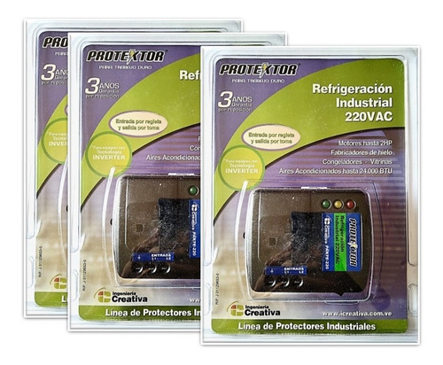 Protector De Voltaje Enchufe Cable 220v