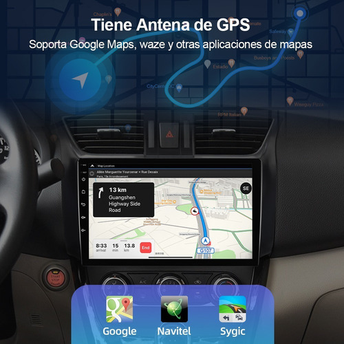 Estéreo Cámara Para Nissan Sentra B17 2013-2019 Gps Wifi Fm