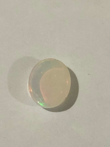 Opalo De Fuego 9 X 7 Mm 0.95 Ct Naturales Sin Tratar Etíope Blanco