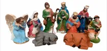 Comprar Nacimiento Navideño 40 Cm Resina Fina (11 Piezas + 1 Regalo)
