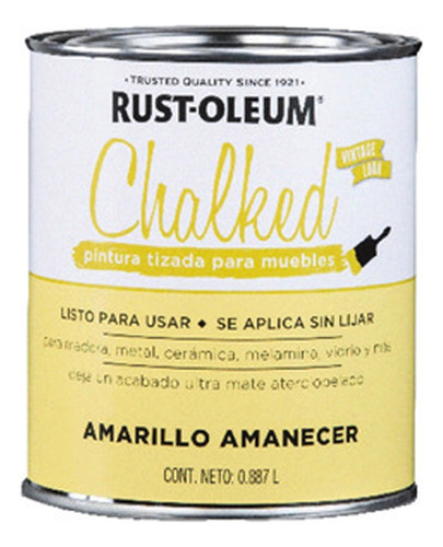 Rust Oleum Brochable Amarillo Amanecer .887 Kroser Maldonado