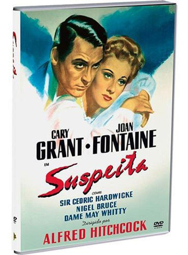 Dvd - Suspeita - Cary Grant - Joan Fontaine