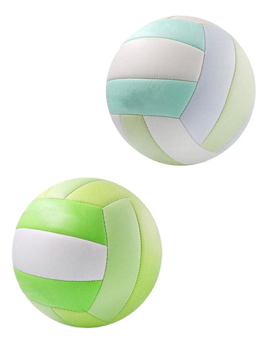 2x Voleibol De Playa Match Volley Ball Gimnasio Tamaño 5