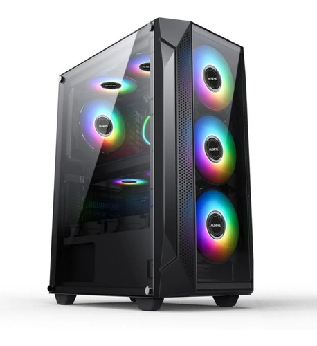 Chasis Pc Gamer Alseye Phantom 1.0 Atx Con Vidrio Templado.