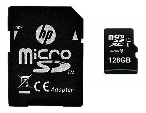 Memoria Micro Sd 128gb Clase 10 100mbps Original+ Adaptador