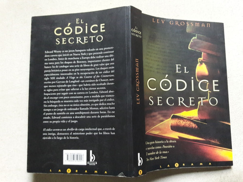 El Codice Secreto - Lev Grossman - Latrama Argentina 2004