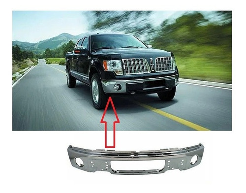 Defensa Delantera Cromada Lincoln Mark Lt 2009 2010 2011 Twn