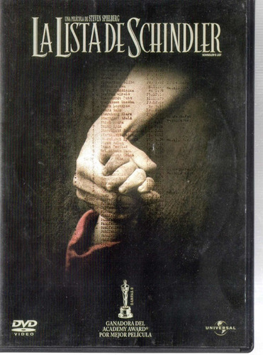 La Lista De Schindler 2 Dvd Usado