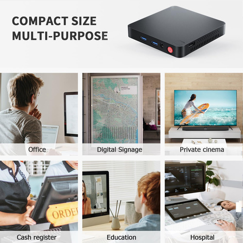 Cpu Mini Pc Beelink T5 Celeron N4020 4gb Ram 64gb Memoria