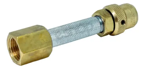 Esguicho Bico Regulável Lubefer Jato Leque E Reto 3.0 Mm Aço
