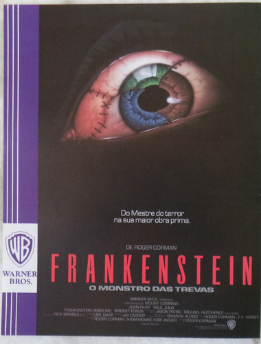 Cartazete Frankenstein Monstro Das Trevas - Leia Descrição (Usado)