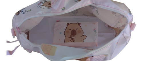 Bolsa Capibara Y De Regalo Playera Talla Ch