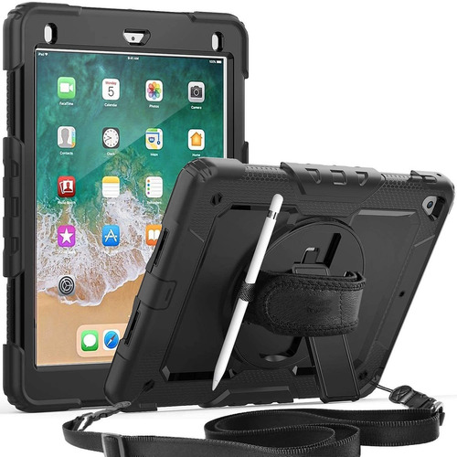 Funda Para iPad 6a/5a Generacion Con Protector De Pantalla