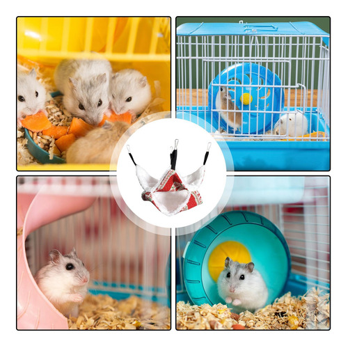 Cama De Hámster, Hamaca Con Forma De Chinchilla, Columpio Pa
