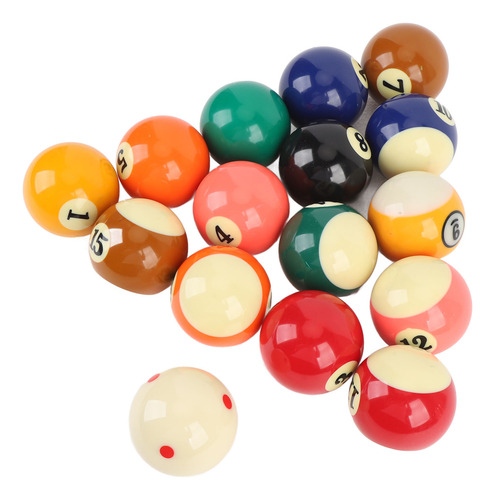 Juego De Billar Estándar De 16 Piezas De Resina De 57,2 Mm P