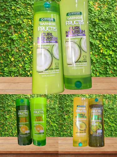 Shampoo Y Acondicionador Garnier Fructis 