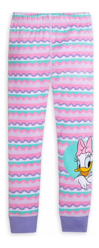 Pijama Niñas Pata Daisy Algodón Talla 8 Y 10 Disney Store