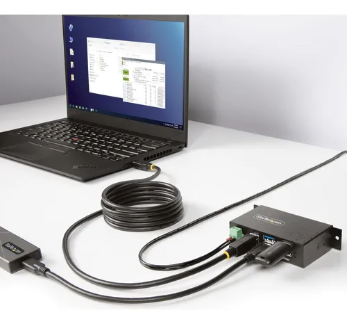 Concentrador Usb 4 Puertos Administrado Metálico