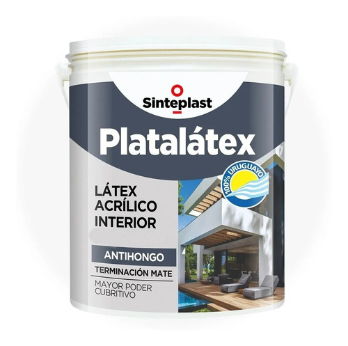 Platalatex Latex Interior Antihongos 18 Lts. Sinteplast