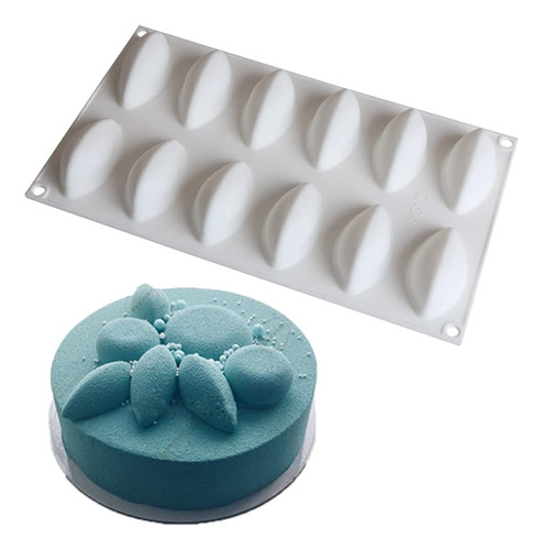 Molde De Encaje De Hojas Huecas 3d Para Fondant, Molde De Fl