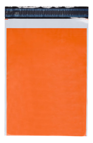 Envelopes Coloridos Para Envios - Laranja 19x25 Cm 100 Unid