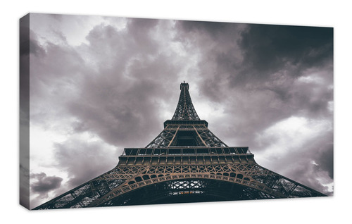 Cuadro Canvas Decorativos,  Torre Eifel Vista De Abajo