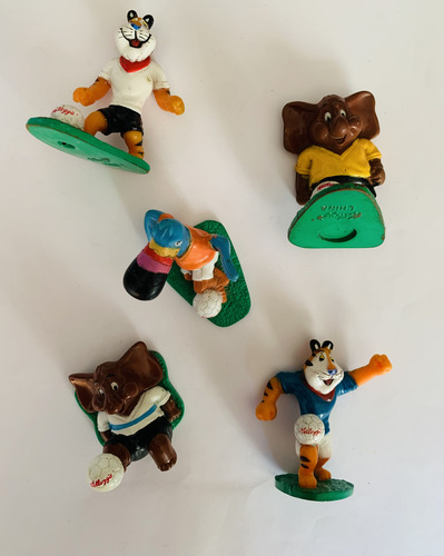 Figuras De Colección Kellogg's Fútbol Francia 98 Son 5 Pzs. (Usado)