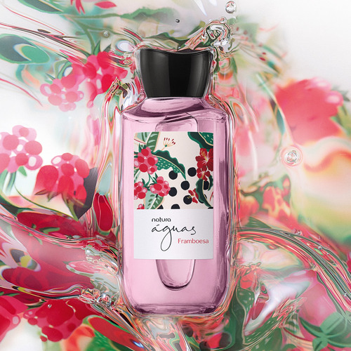 Perfume Águas De Natura Framboesa Colônia Feminina 170ml