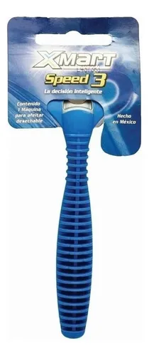 comprar Maquina Afeitar Descartable Schick Xmart Speed 3 Filos X12