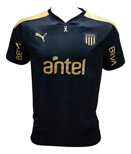 Camiseta Peñarol Black Gold Xxl 100 % Original Nueva.