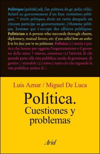 Politica, Cuestiones Y Problemas - Luis Aznar