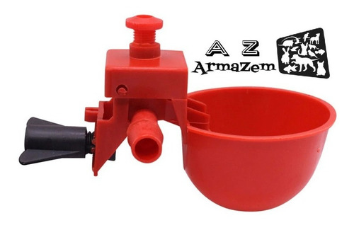 Kit Com 30 Bebedouro Automático Tipo Copinho Para Aves