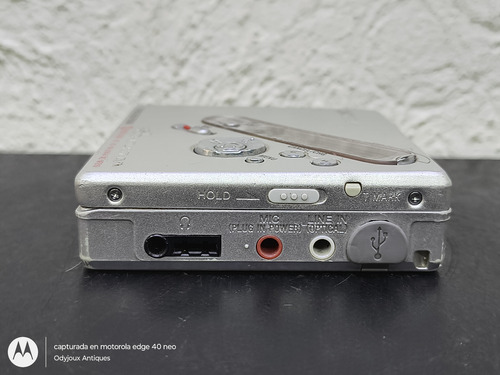 Minidisc Sony Walkman Net Md Mz-n810 Con Cargador Original (Usado)