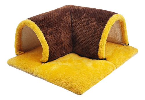 Para Animales Pequeños, Escondite De Conejillo Color Café