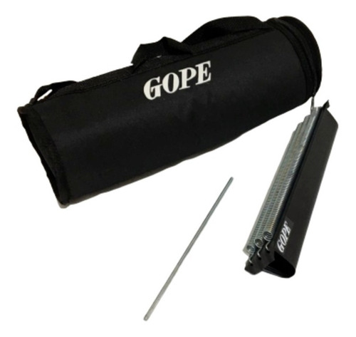 Imagem 2 de 6 de Reco Reco Gope 3 Molas Epoxi Guiro 764 + Capa