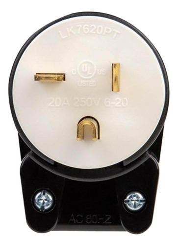 Lk7620p Enchufe De 20 Amperios 250 Para Cables De