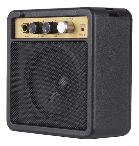 Amplificador De Caja De Voz, Miniguitarra, Altavoz En Pulgad