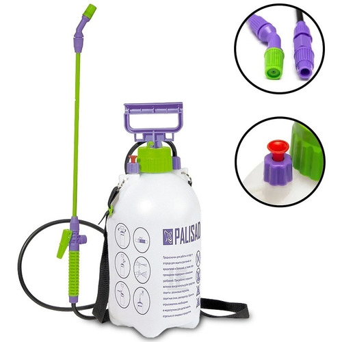 Pulverizador Borrifador Manual Costal 5l Palisad 647408