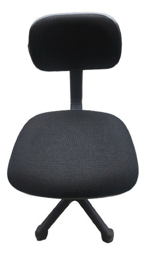 Imagen 3 de 5 de Silla Secretarial Basica Para Oficina Color Negro Remate
