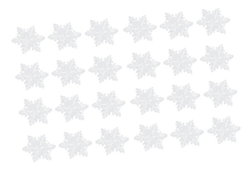Colgante Decorativo Con Forma De Copo De Nieve Navideño, 24