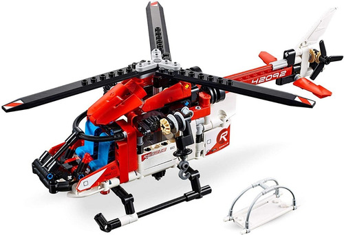 Lego Technic 42092 Helicoptero D Rescate 325 Piezas En Stock