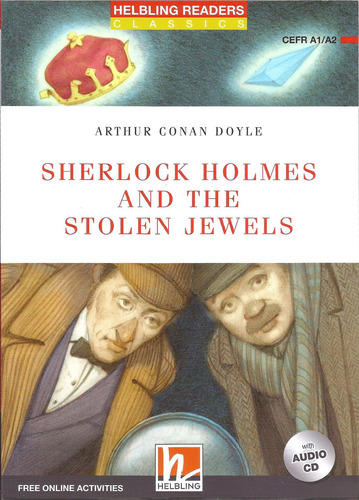 Sherlock Holmes And The Stolen Jewels W/audio Cd- Helbling R