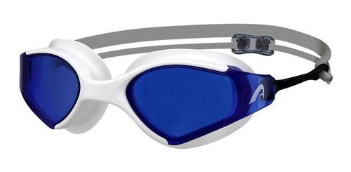 Goggle De Competencia Aqua-zone Blanco/azul Vortex