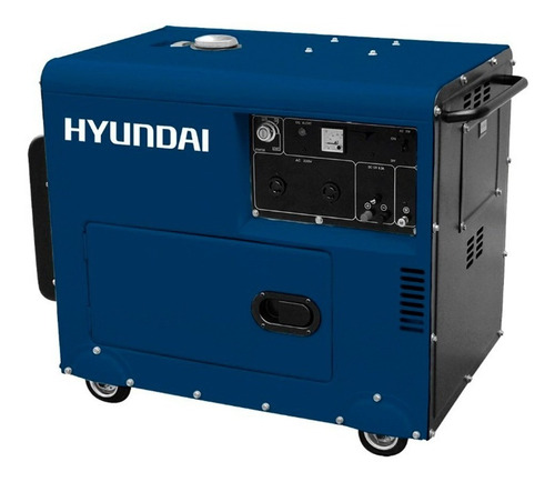 Generador Diesel Monofásico 8000w Hyundai 071g- Ferrejido