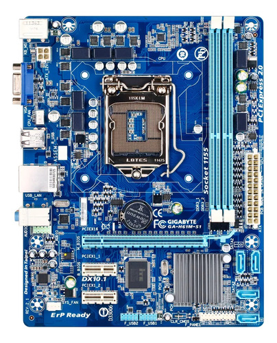 Combo Board Gigabyte H61 + Intel Core I3 + 8gb Ram 