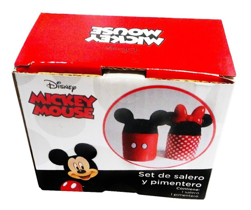 Juego De Salero Y Pimentero Mickey Mouse Disney