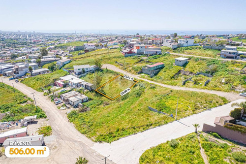 Terreno En Venta En Fracc. Colinas De Aragon, Playas De Rosarito, B.c